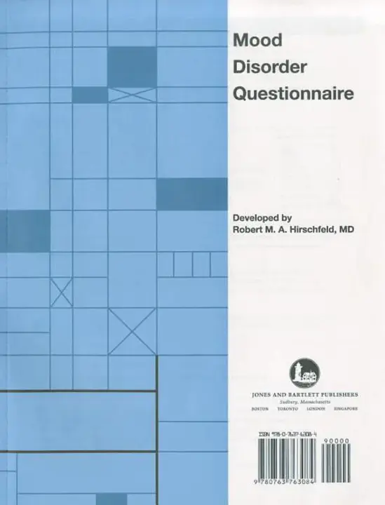 Mood Disorder Questionnaire : 情绪障碍问卷