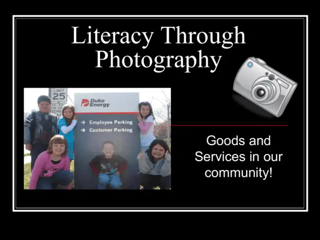 Literacy Through Photography : 摄影素养