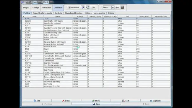 Joinery Management Software : 细木工管理软件