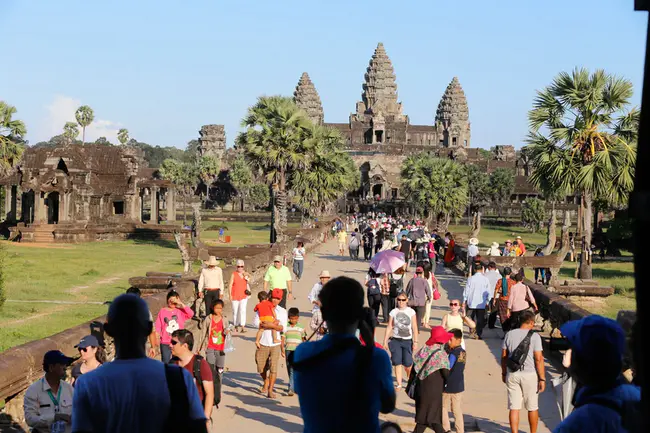 Angkor Mikroheranhvatho Kampuchea : 吴哥窟 柬埔寨