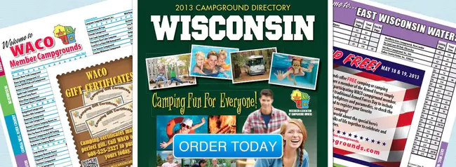 Wisconsin Association of Campground Owners : 威斯康星州露营地所有者协会