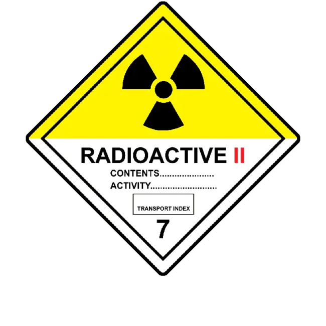 Radiological Hazard Warning : 辐射危害警告
