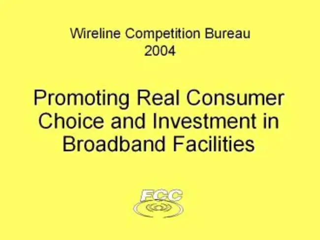 Wireline Competition Bureau : 有线竞争处