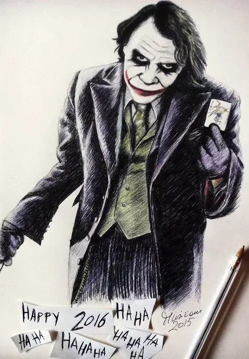 Joker Pencil Trick : 小丑铅笔戏法