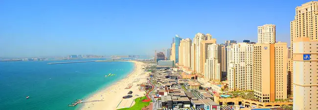 Jumeirah Beach Residence : 朱美拉海滩住宅酒店