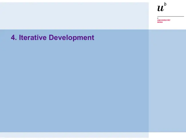 Iterative development life cycle : 迭代开发生命周期