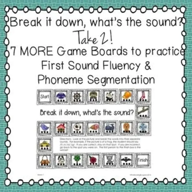 Phoneme Segmentation Fluency : 音素分割流畅