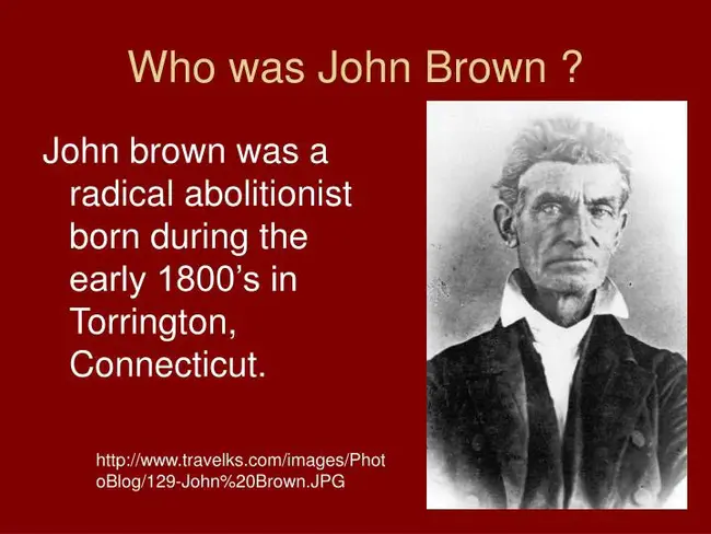 John Brown : 约翰布朗