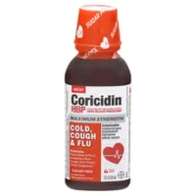 Coricidin cold cough : 芫荽皮冷咳
