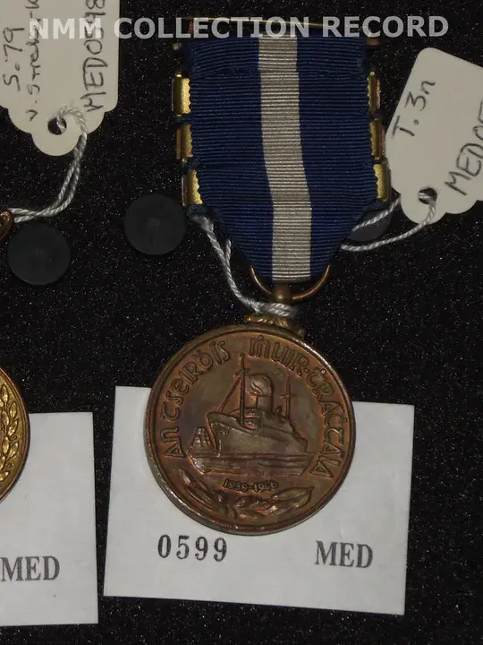 Merchant Navy Medal : 商船奖章