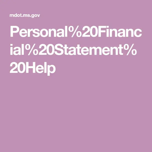 Personal Financial Representative : 个人财务代表