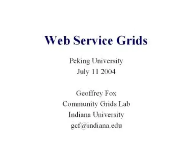 Web Service : Web服务