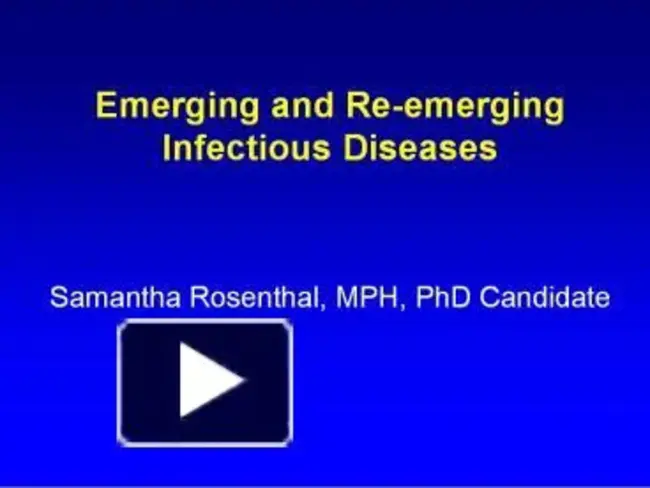 Emerging Infectious Diseases : 新兴传染病