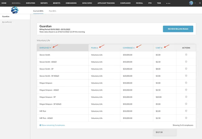 Billing Settlement Plan : 清帐计划