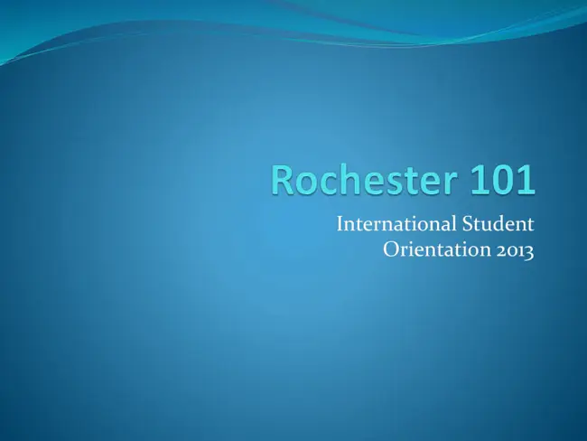 Rochester Symposium for Physics Students : 罗切斯特物理学生座谈会