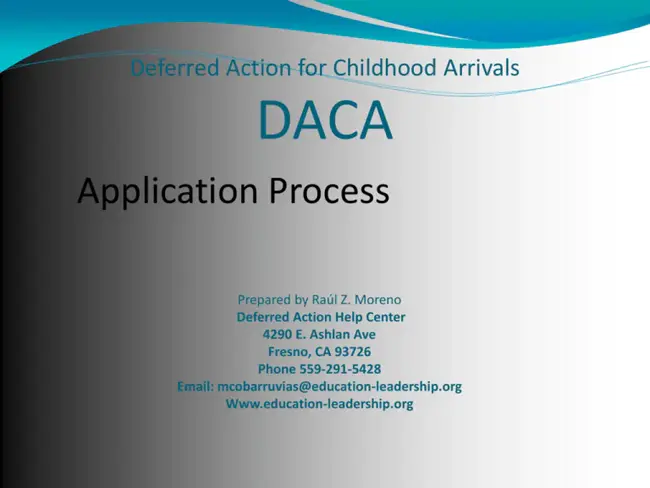 Deferred Action for Childhood Arrivals : 暂缓驱逐