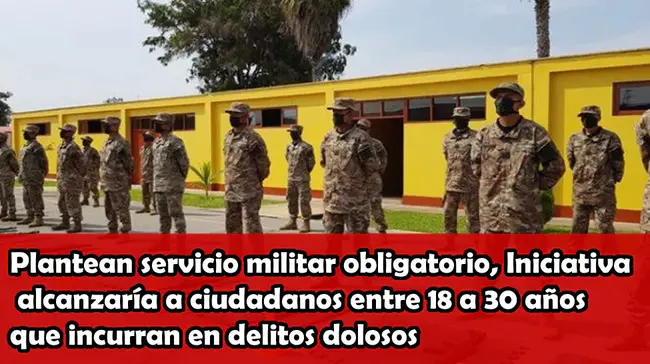 Servicio Militar Obligatorio : 义务兵役制