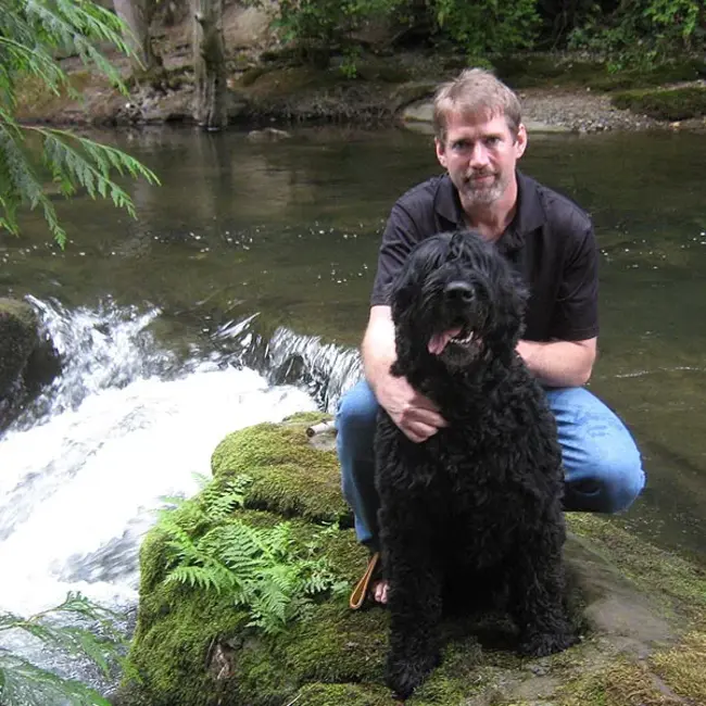 Black Russian Terrier : 黑俄罗斯梗