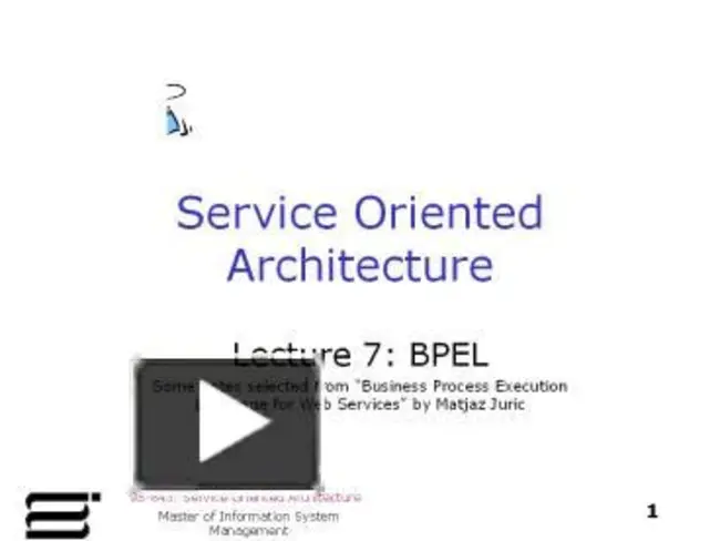 Service Oriented : 面向服务