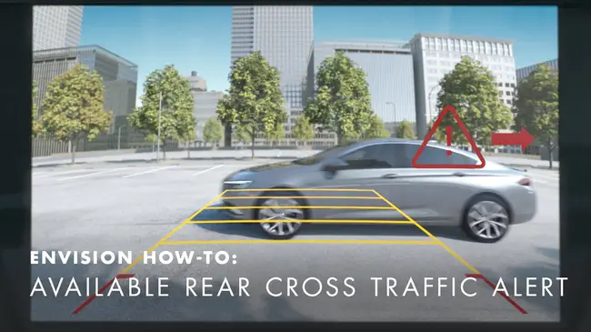 Rear Cross Traffic Alarm : 后交叉口交通警报