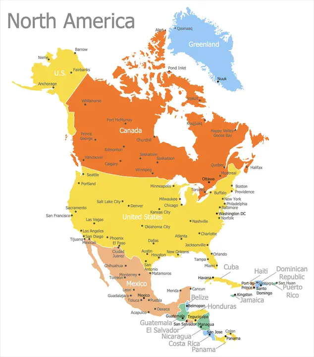 North America West : 北美西部