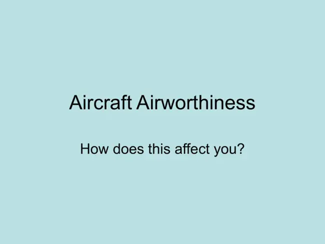 Airworthiness Release Authority : 适航放行机构