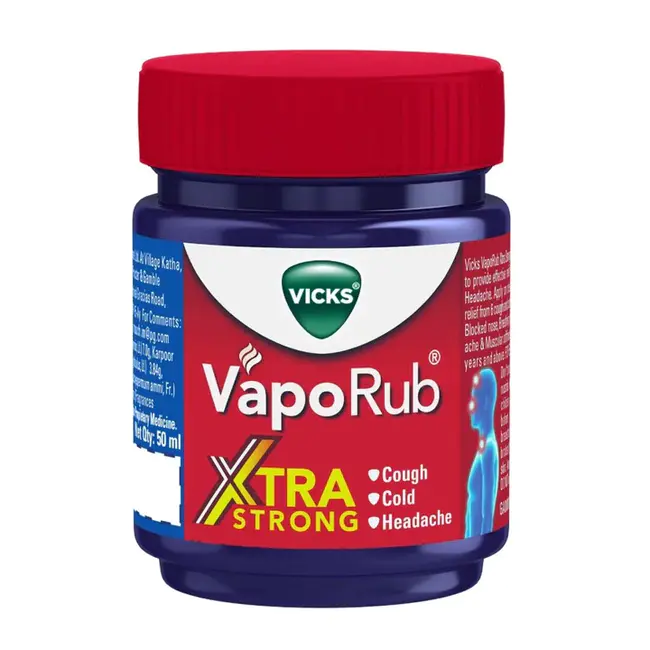 Vicks Vapor Rub : 维克斯蒸气摩擦