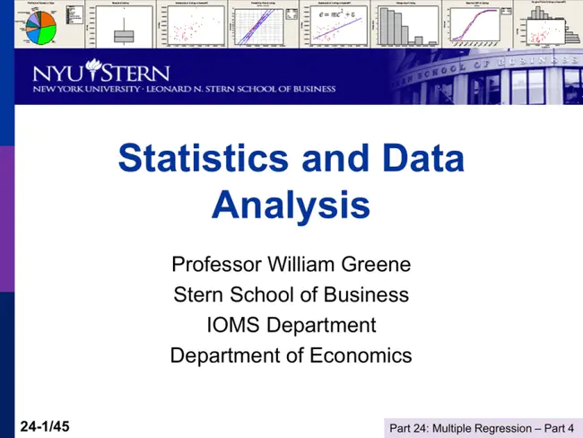 Multiple Regression Analysis : 多元回归分析