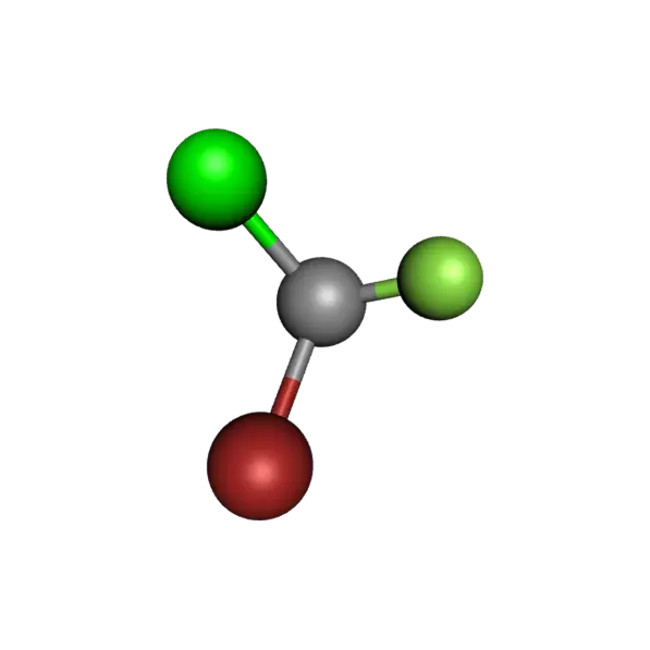 Bromochorodifluoromethane : 溴氯二氟甲烷