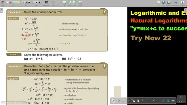 Logarithmus Naturalis : 对数自然