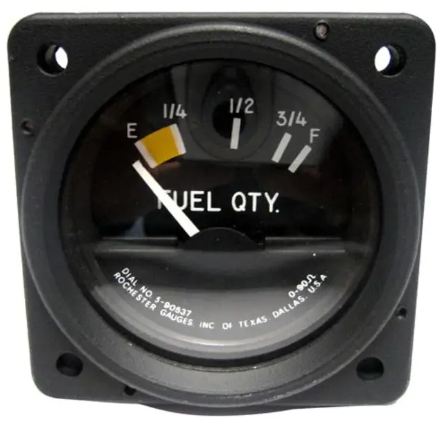 Fuel Quantity Indicator : 燃油量指示器
