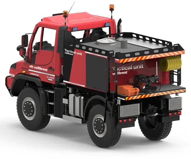 Tactical Fire Fighting Truck : 战术消防车