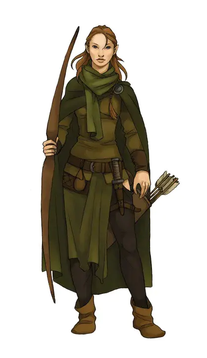 Uniformed Forest Ranger : 穿制服的森林护林员