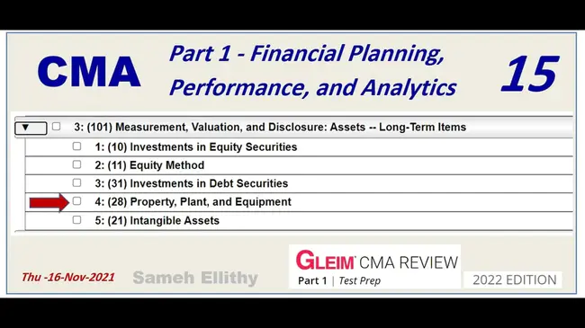 Property Plant and Equipment : 物业厂房和设备