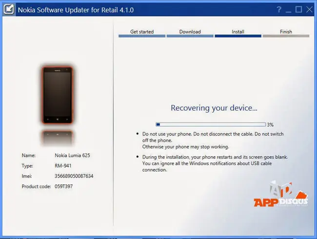 Nokia Software Updater : 更新手机软件