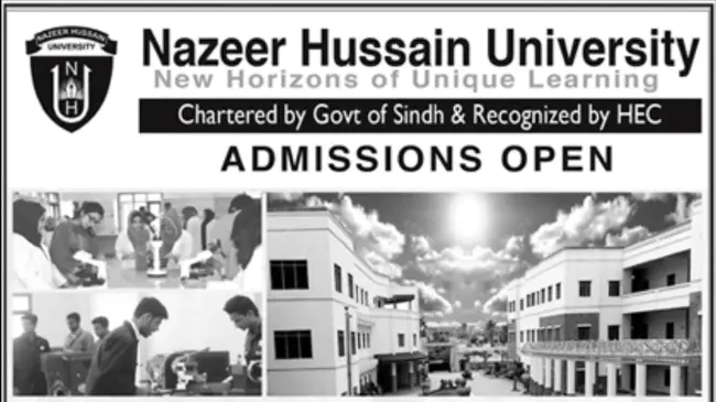 Nazeer Hussain University : 纳泽尔侯赛因大学