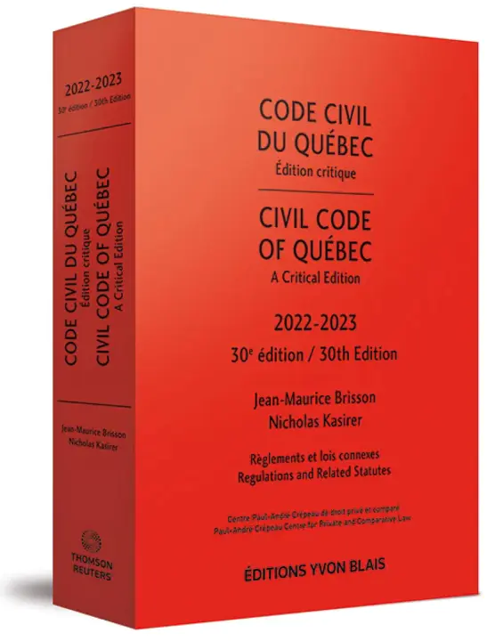 Civil Code of Quebec : 魁北克民法典