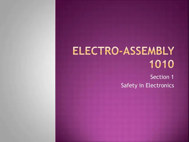 Electronic Safety and Security : 电子安全