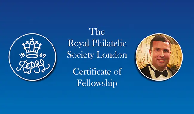 Fellow of the Royal Philatelic Society London : 伦敦皇家集邮协会会员