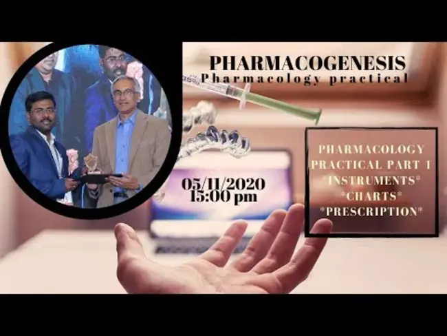First Pharmacology Course Online : 第一期药理学在线课程