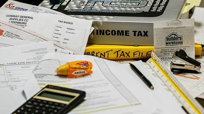 Income Tax Return Form : 所得税申报表