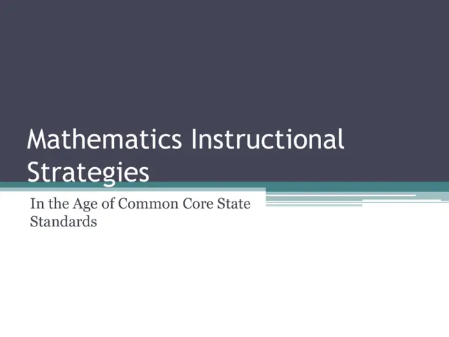 Instructional Mathematics Helping Our Teens Excel Program : 教学数学帮助我们的青少年超越计划