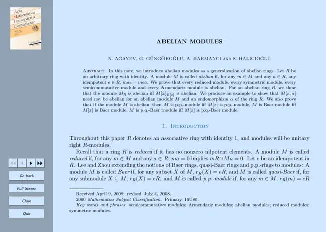 Abelian Defect Group Conjecture : 阿贝尔缺陷群猜想