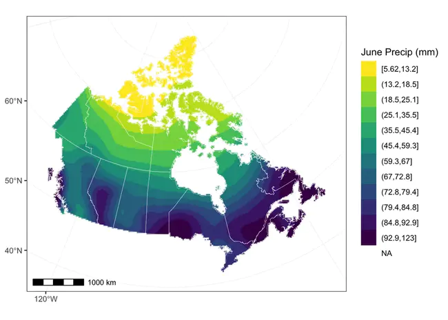 Canadian Regional Climate Model : 加拿大区域气候模型