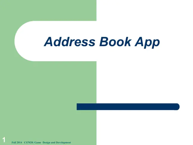 Address Book Provider : 通讯簿提供商