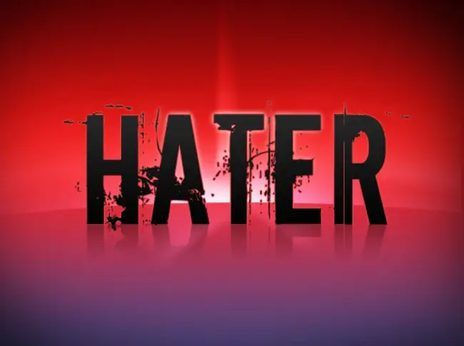 Hater : 憎恨者